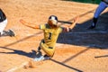 Baseball Softball Player Royalty Free Stock Photo