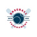 Baseball Sport Logo Vector Design Royalty Free Stock Photo