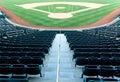 Baseball stadium Royalty Free Stock Photo