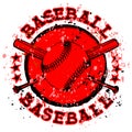 Baseball stamp