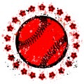 Baseball stamp