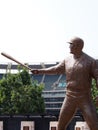 Baseball Statue at Stadium
