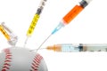 Baseball Steroids Royalty Free Stock Photo