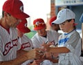 Baseball team autographs - Camden Riversharks