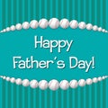 Bright Baseball Father`s Day card