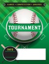 Baseball Tournament Template Illustration