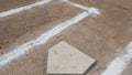 Baseball Vertical Pan Home Plate Baselines