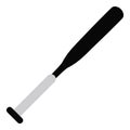 Baseballbat. Vector illustration decorative design