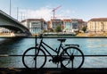Basel Bycicle Royalty Free Stock Photo