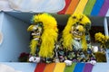 Basel carnival 2018 - Two waggis clowns