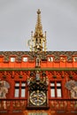 Basel City hall clock