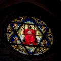 Basel Minster interior, majestic architecture, gothic style Royalty Free Stock Photo