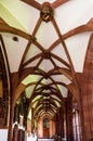 Basel Minster interior, majestic architecture, gothic style Royalty Free Stock Photo