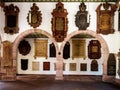 Basel Minster interior, majestic architecture, gothic style Royalty Free Stock Photo