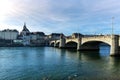 Basel, Mittlere Bridge on the Rhine