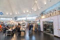 Food Court inside the Market Hall in Basel, Switzerland