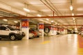 Basement Car Park Royalty Free Stock Photo