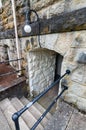 The Basement Entrance is Tucked Under the Polk County Courthouse in Dallas, Oregon