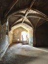 Basement in Kenilworth castle UK Royalty Free Stock Photo