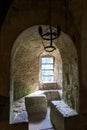 Basement of the Medieval Castle of Beaufort