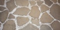 Basement stone texture on the floor. industrial photo