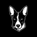 Basenji - high quality vector logo - vector illustration ideal for t-shirt graphic