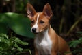 Basenji Puppy Dog. Generative AI