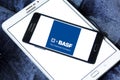 BASF chemical company logo Royalty Free Stock Photo