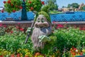 Bashful topiary in Disney World\'s Showcase at the Flower and Garden Festival
