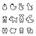 Basic animal icon