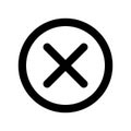 Basic app close icon