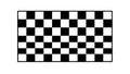Basic Black and White Checkerboard Tile, vector design Generative AI Royalty Free Stock Photo