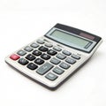 Calculator isolated on white background Royalty Free Stock Photo