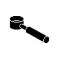 Portafilter icon , vector illustration Royalty Free Stock Photo