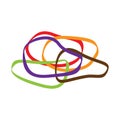 Rubber band icon, vector illustration