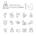 Marketing & business related icons