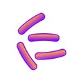 Propionibacterium icon Royalty Free Stock Photo
