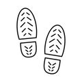 Shoe prints icon