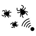 Repellent ticks icon