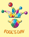 Pandemic fool`s day poster