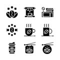 Basic coffee icon include premium coffee, coffee star, cafe, espresso, machine, restaurant, store, mug, drink, hot, cup, shop,