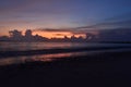 basic file, sunset on the beach, good for learning editing