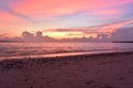 basic file, sunset on the beach, good for learning editing