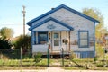 Basic house in the American countryside