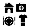 human needs icon set