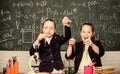 Basic knowledge of chemistry. Girls study chemistry. Make studying chemistry interesting. Microscope and test tubes on