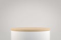 Basic Minimal Podium Stage Display Backgrounds 3d Rendering