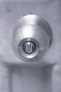 Basic modern door knob Royalty Free Stock Photo