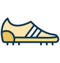 Football sneaker, running shoes Vector that can be easily modified or edit