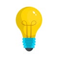 Light bulb vector design